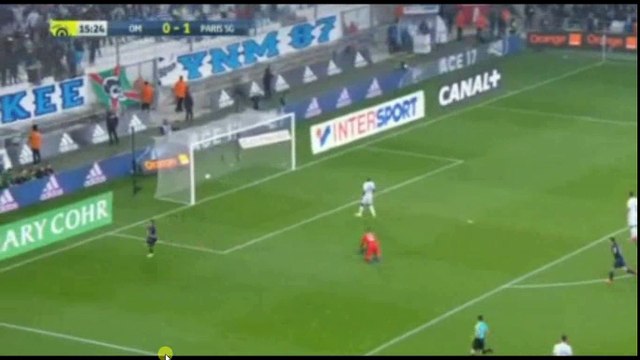 Cavani Goal - Marseille vs Paris Saint Germain 0-2 26.02.2017 (HD)