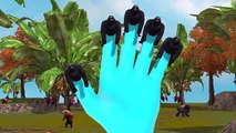 3D animated Colors Gorilla Finger family - Animals Dinosaur Daddy Finger family Rhymes for