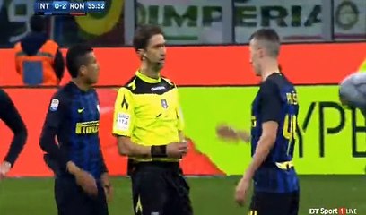 Nainggolan  Goal HD - Inter	0-2	AS Roma 26.02.2017
