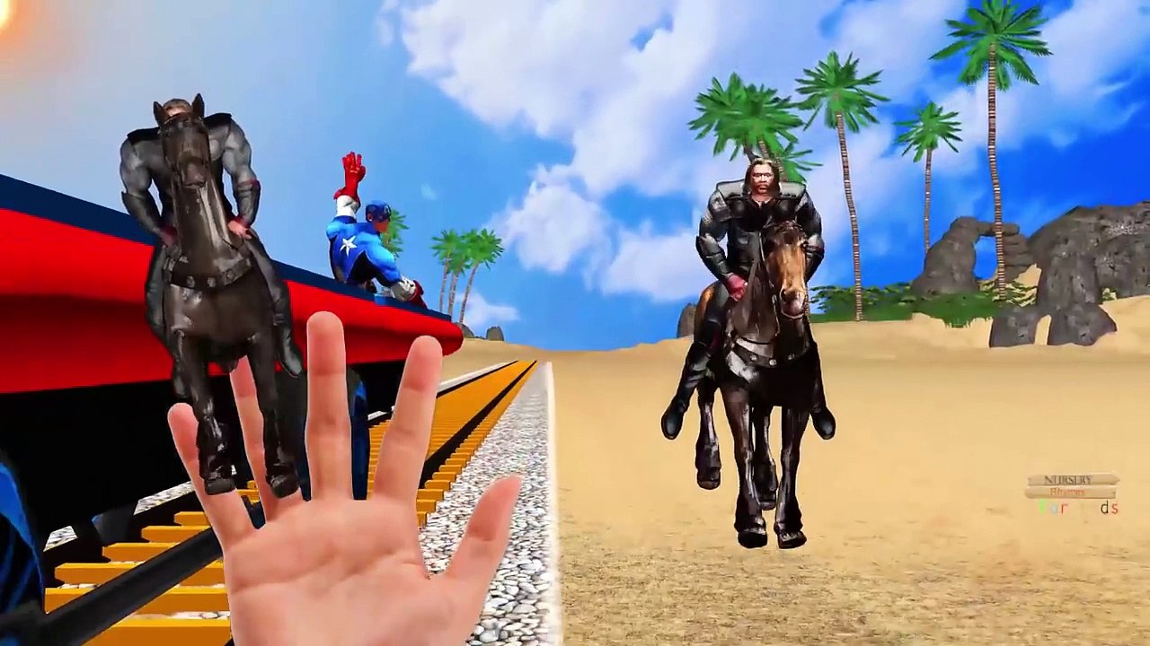 Frozen Anna Teaching Elsa Superheroes Joker Batman Spiderman 123 Songs for Children Finger