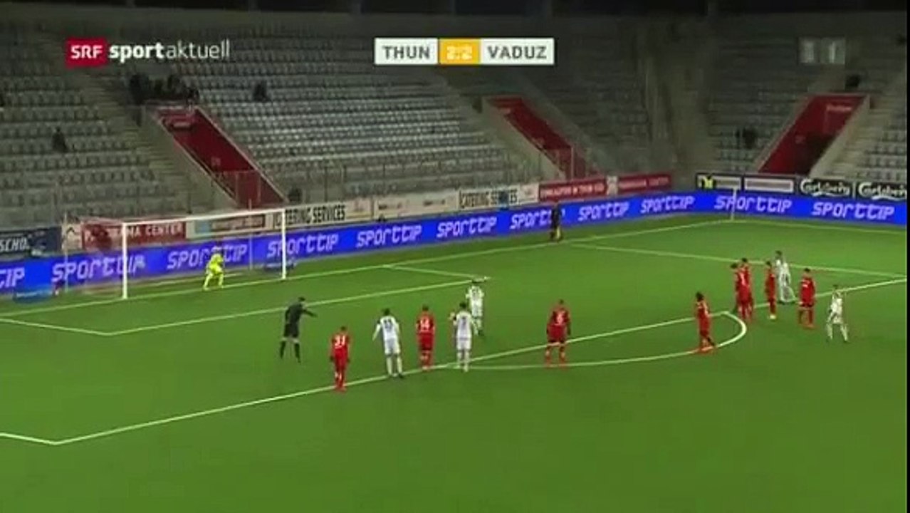 FC Thun 2:3 FC Vaduz (Swiss Super League 25 February 2017)