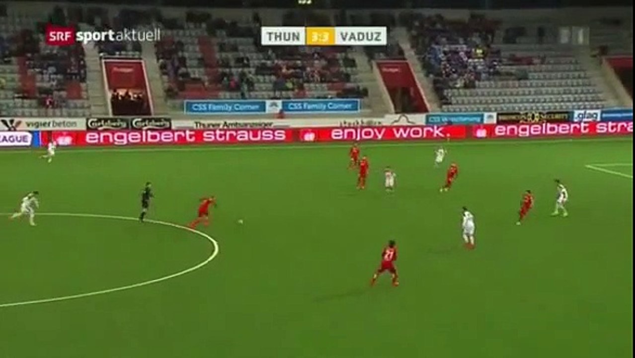 FC Thun 4:3 FC Vaduz (Swiss Super League 25 February 2017)