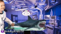 World's Biggest SHARKNADO! Doctor Surprise Toy Hunt   Tornado Terror Video Game Apps HobbyKidsTV-aNuB2Q