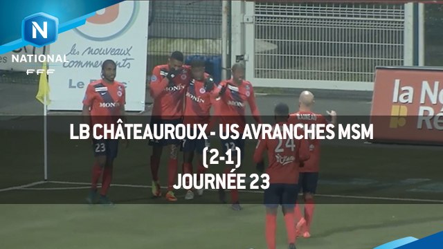 J23 : LB Châteauroux - US Avranches MSM (2-1), le résumé
