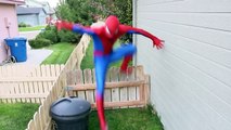 Spiderman vs Black Spiderman - Real Life Superhero Battle _ Boxing Fight-E7oEk