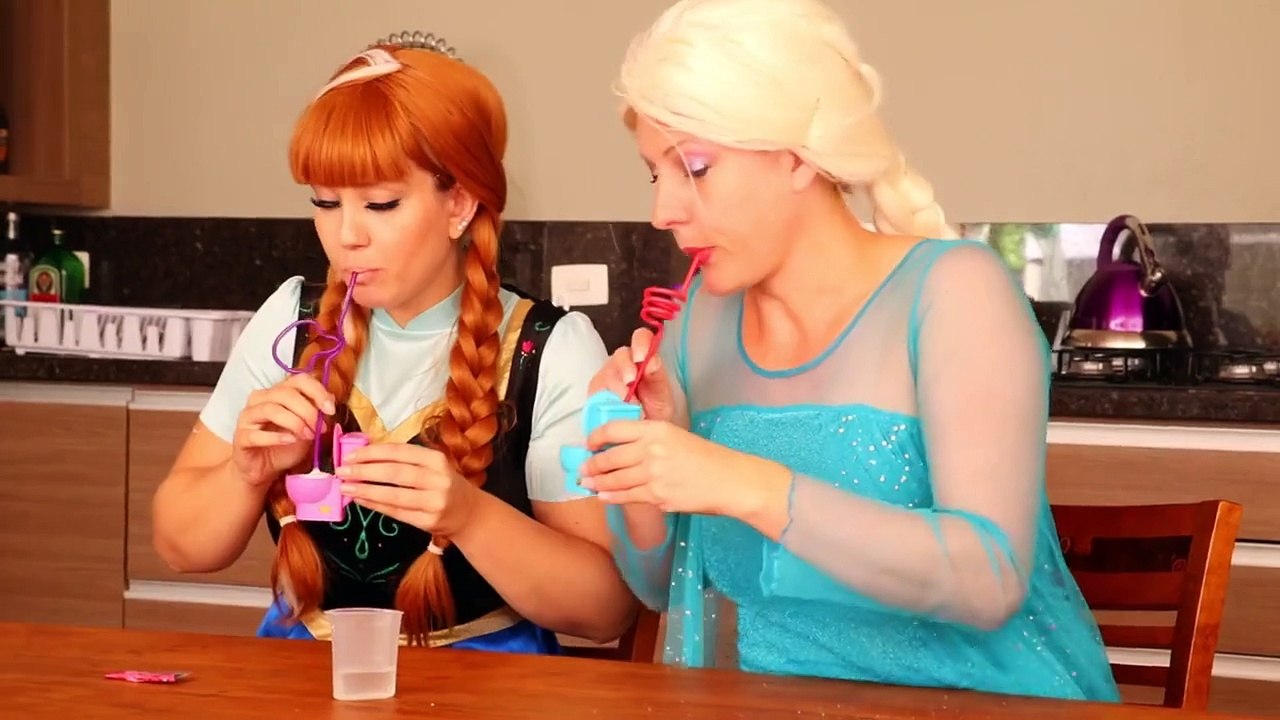 Spiderman VAMPIRE TOILET ATTACK! w  Frozen Elsa Joker Maleficent Princess Anna Toys! Superheroes