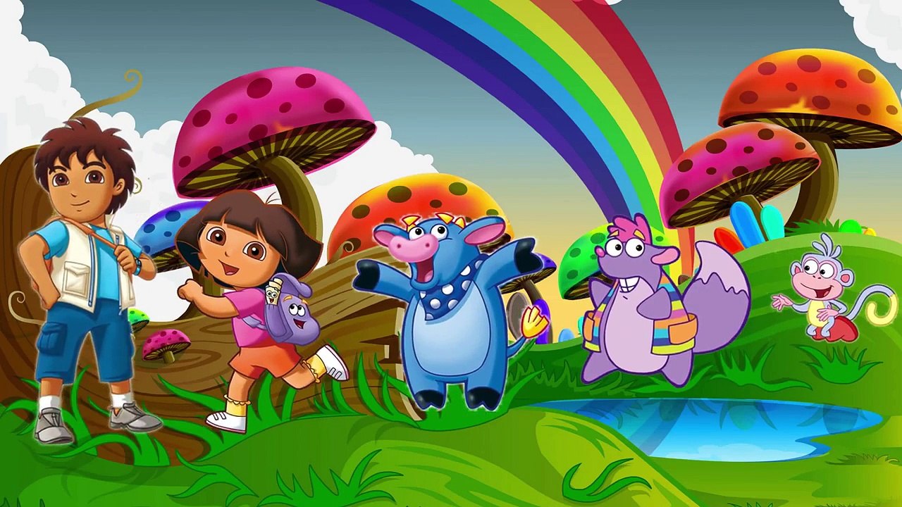 Dora The Explorer Finger Family Nursery Rhymes Lyrics