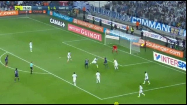 Matuidi Goal - Marseille vs Paris Saint Germain 1-5 26.02.2017 (HD)