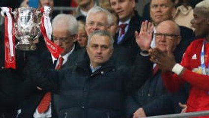 Mourinho relieved to win a trophy
