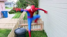 Spiderman vs Black Spiderman - Real Life Superhero Battle _ Boxing Fight-E7o