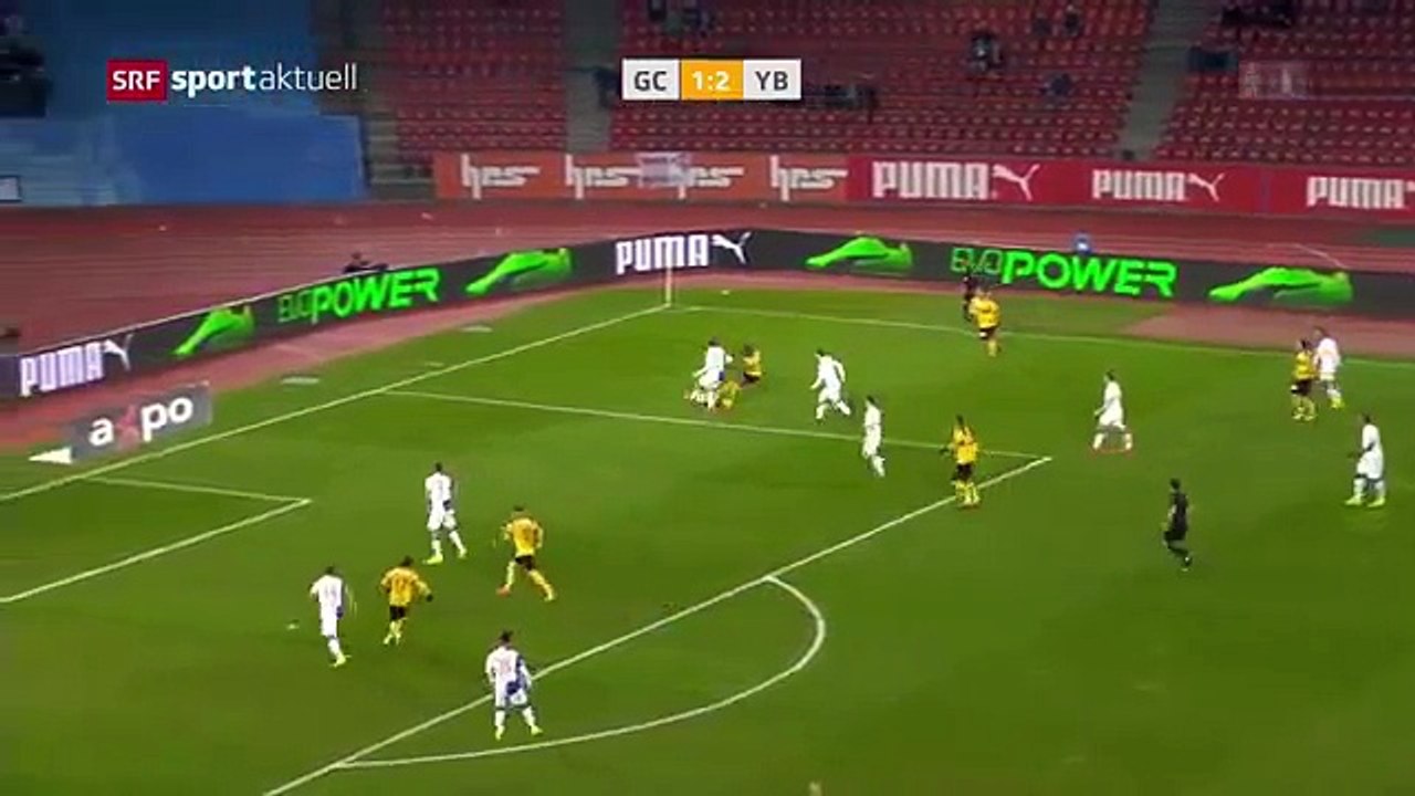 Grasshoppers 1:3 Young Boys (Swiss Super League 25 February 2017)