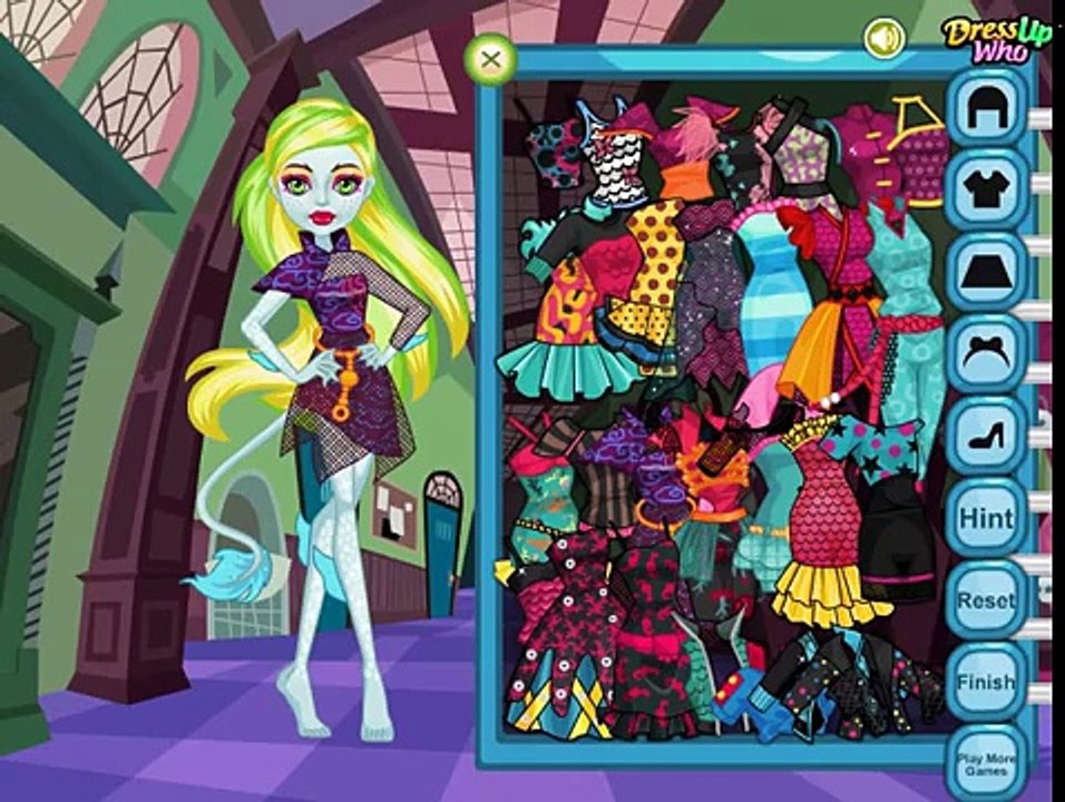 ♥ - MONSTER HIGH FREAKY FUSION - LAGOONAFIRE DRESS UP GAME FOR GIRLS