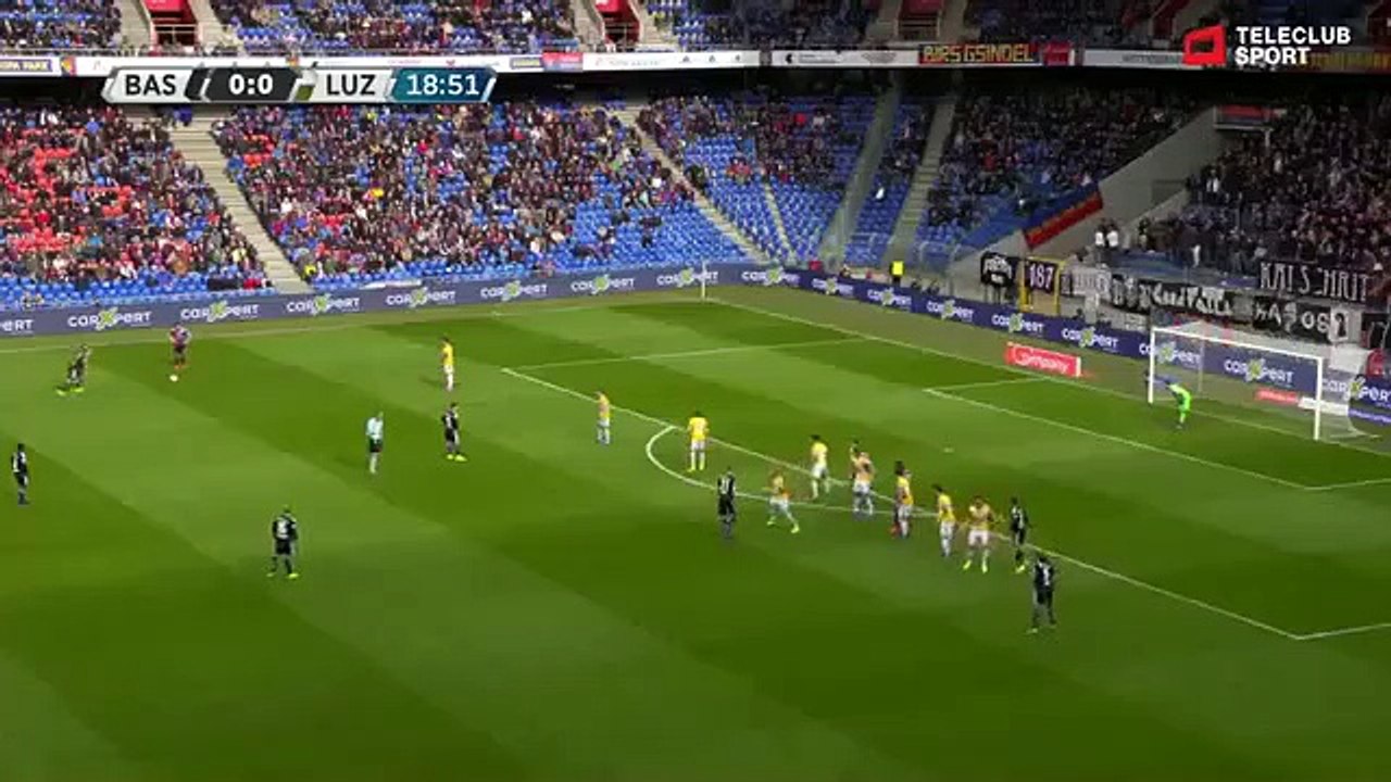 FC Basel 1:0 FC Luzern (Swiss Super League 26 February 2017)
