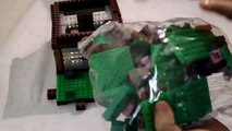 LEGO MINECRAFT!! [PART 3] Set 21115 THE FIRST NIGHT - Time-Lapse Build, Unboxing, Kids Toys-FVZL15U