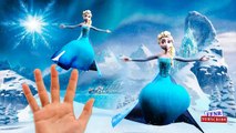 Frozen 3D Cartoons Finger Family Children Nursery Rhymes | Frozen Finger Family Songs