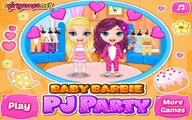 Baby Barbie Pj Party - Baby Videos Games For Girls