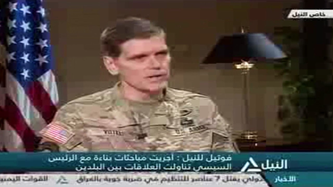بالفيديو..قائد القيادة المركزية الأمريكية: بحثنا إعادة مناورات النجم الساطع بين البلدين