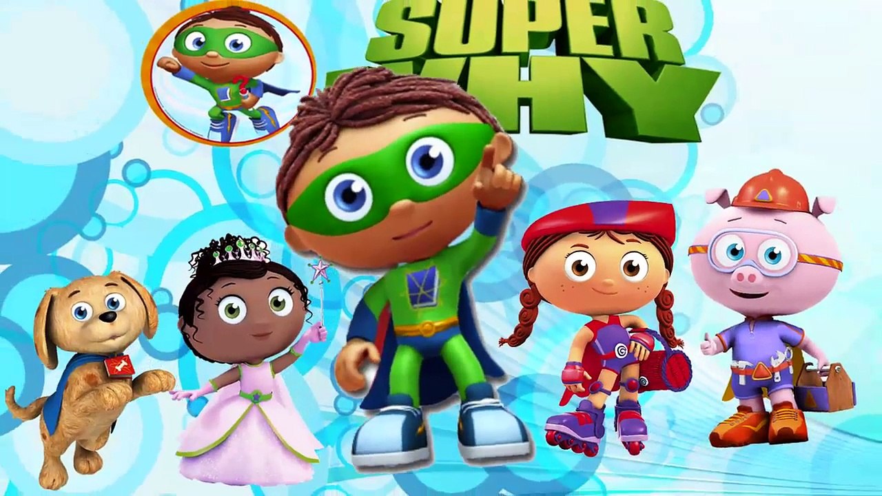SUPER WHY! Dedo de la Familia | canción infantil para Niños | Vídeo 4K