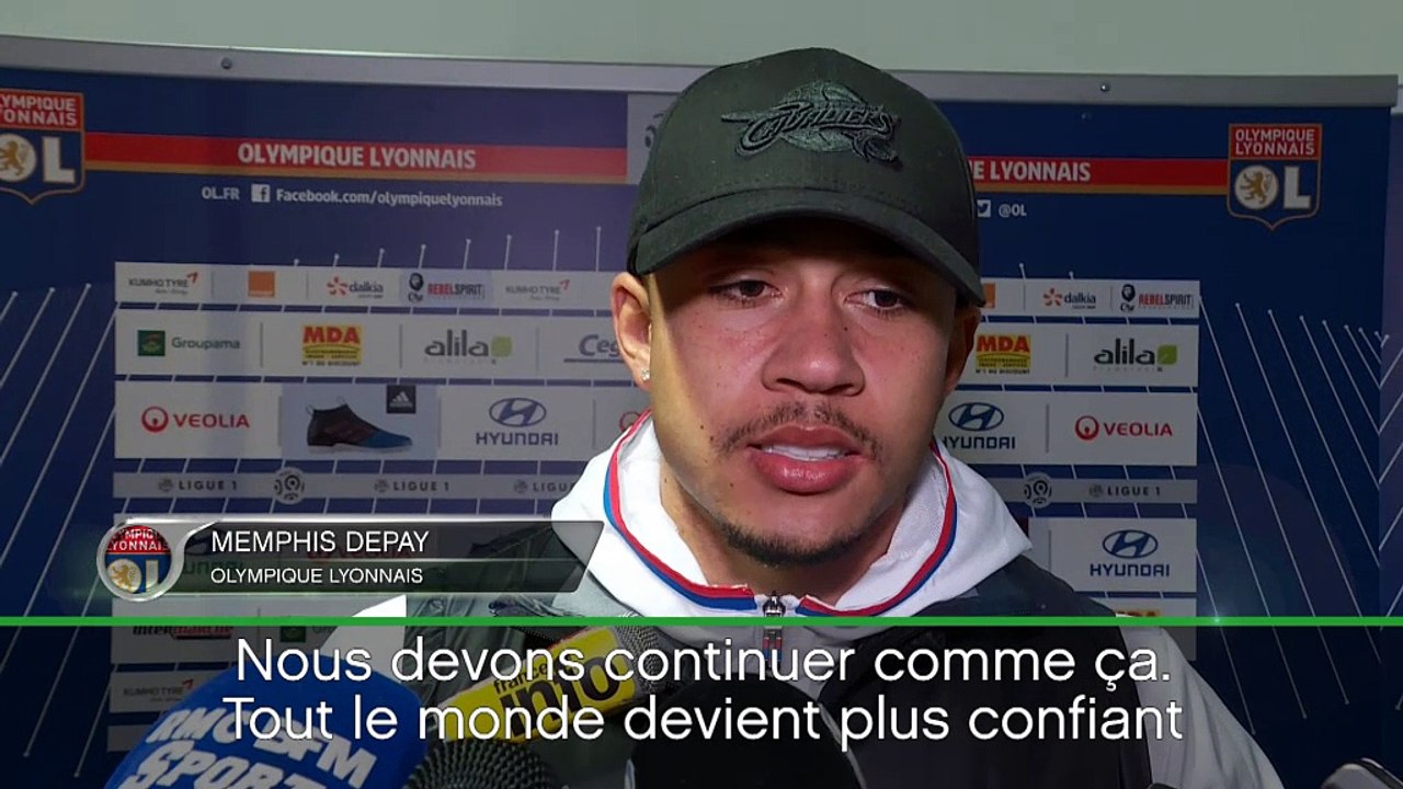 27e j. - Depay: "Pas encore à mon meilleur niveau"