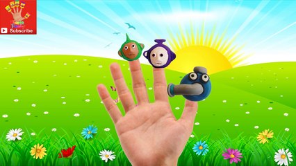 Play-Doh Teletubbies Finger Family Nursery Rhyme Song