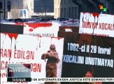 Miles de azerbaiyanos marchan en recuerdo de la masacre de Jodyalí