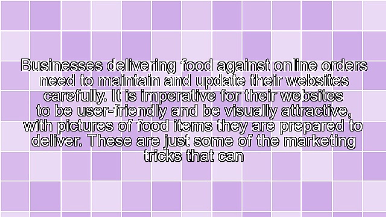 An Overview of Online Food Ordering