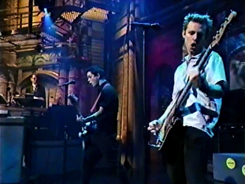 The Late Show With David Letterman: Green Day - Hitchin' A Ride