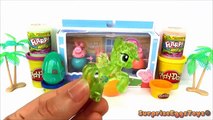 Play Doh Kinder Surprise Eggs Mickey Mouse My Little Pony Peppa Pig Cars Minions M&Ms Surp