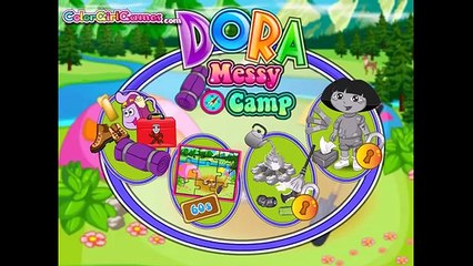 Dora La exploradora Dora Desordenado Campo de Juego | Juegos de Dora para Niños en inglés