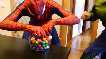 Pink Spidergirl vs Joker is Venom, Carnage, Hulk, TMNT! w Spiderman & Frozen Elsa Malefice