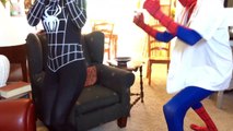 Spiderman Doctor vs Black Spidergirl Shot Syringe Funny Superhero Movie In Real Life In 4K