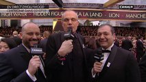 Quand Jérôme Commandeur reçoit un Oscar...Les Trois mousquetaires du tapis rouge des Oscars 2017