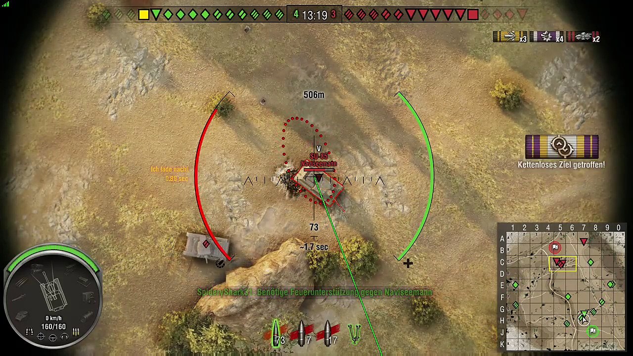 WorldOfTanks - AngelOfDeath2k - Sexton I goes crazy @  Steppes Steppen