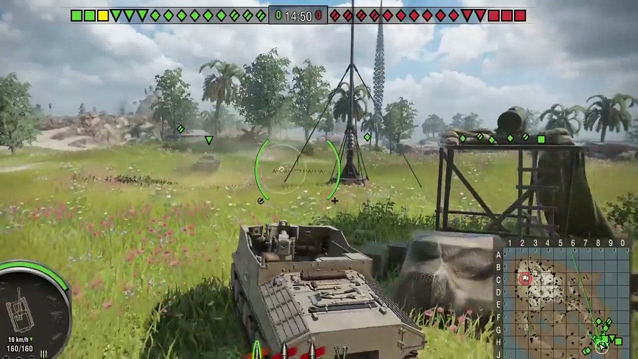 WorldOfTanks - AngelOfDeath2k - Sexton I Terror @ Pacific Island