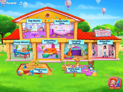 BABYSITTER MANIA FUN KIDS GAME CHILDRENS BABYSITTING GAME FOR KIDS