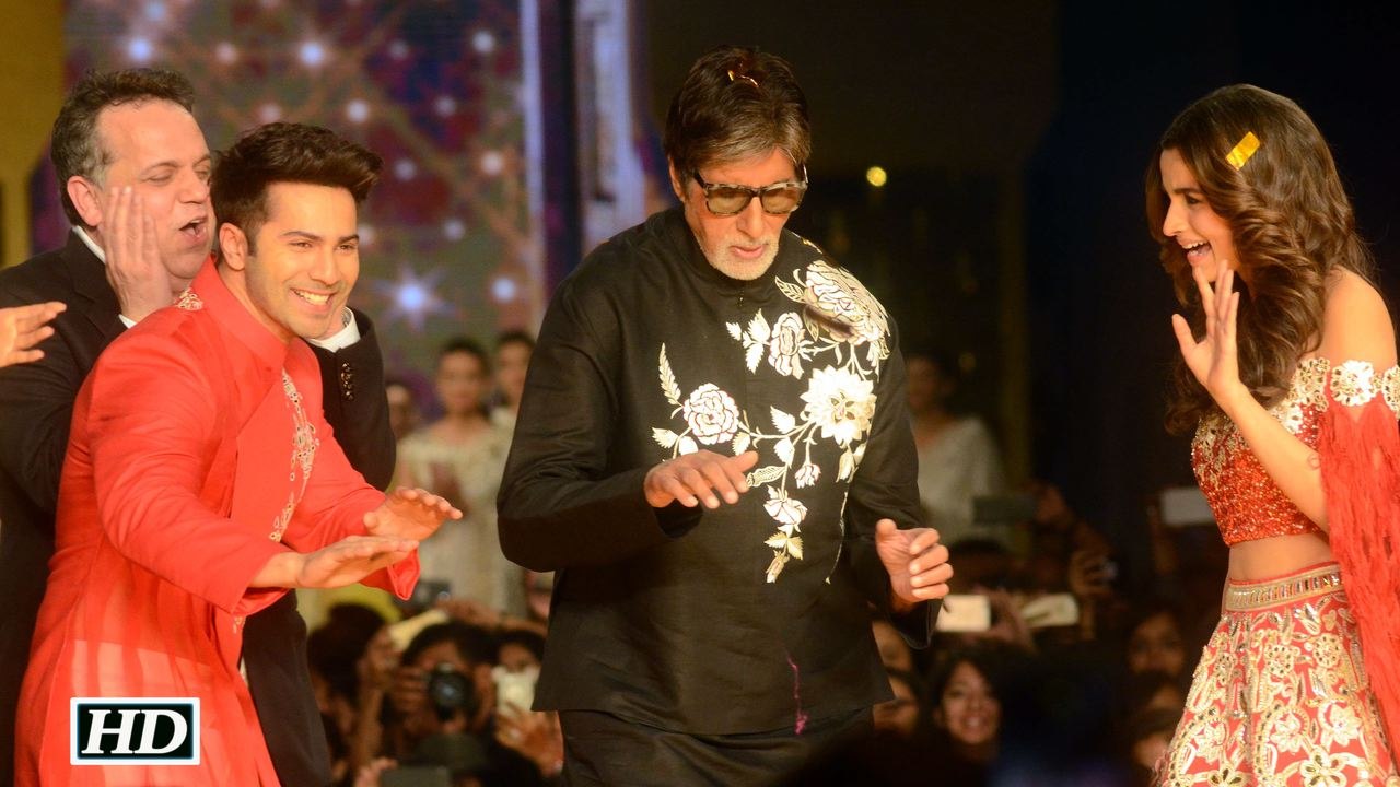Alia, Varun make Big B DANCE!