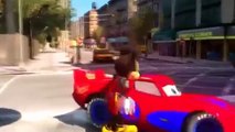 Spiderman Kids Songs ♪ London Bridge ♪ Disney Pixar Cars Dinoco & Ramone