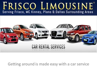 Getting around is made easy with a car service