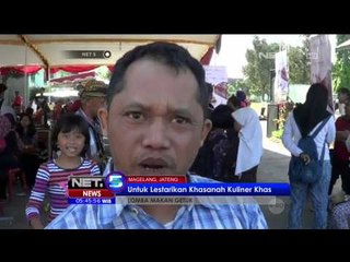 Kemeriahan Lomba Makan Gethuk di Magelang - NET5