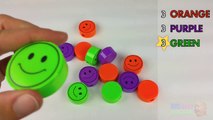 Learn Colours with Smiley Face Pencil Sharpeners! Fun Learning Contest!