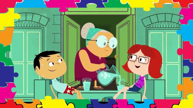 Learn Spanish for kids. Oh Noah game cartoon for childrens. Spanish Educationl video for babies