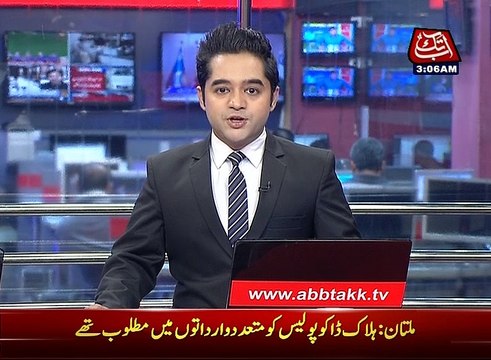 Multan 3 dacoits killed in police encounter in Jalalpur