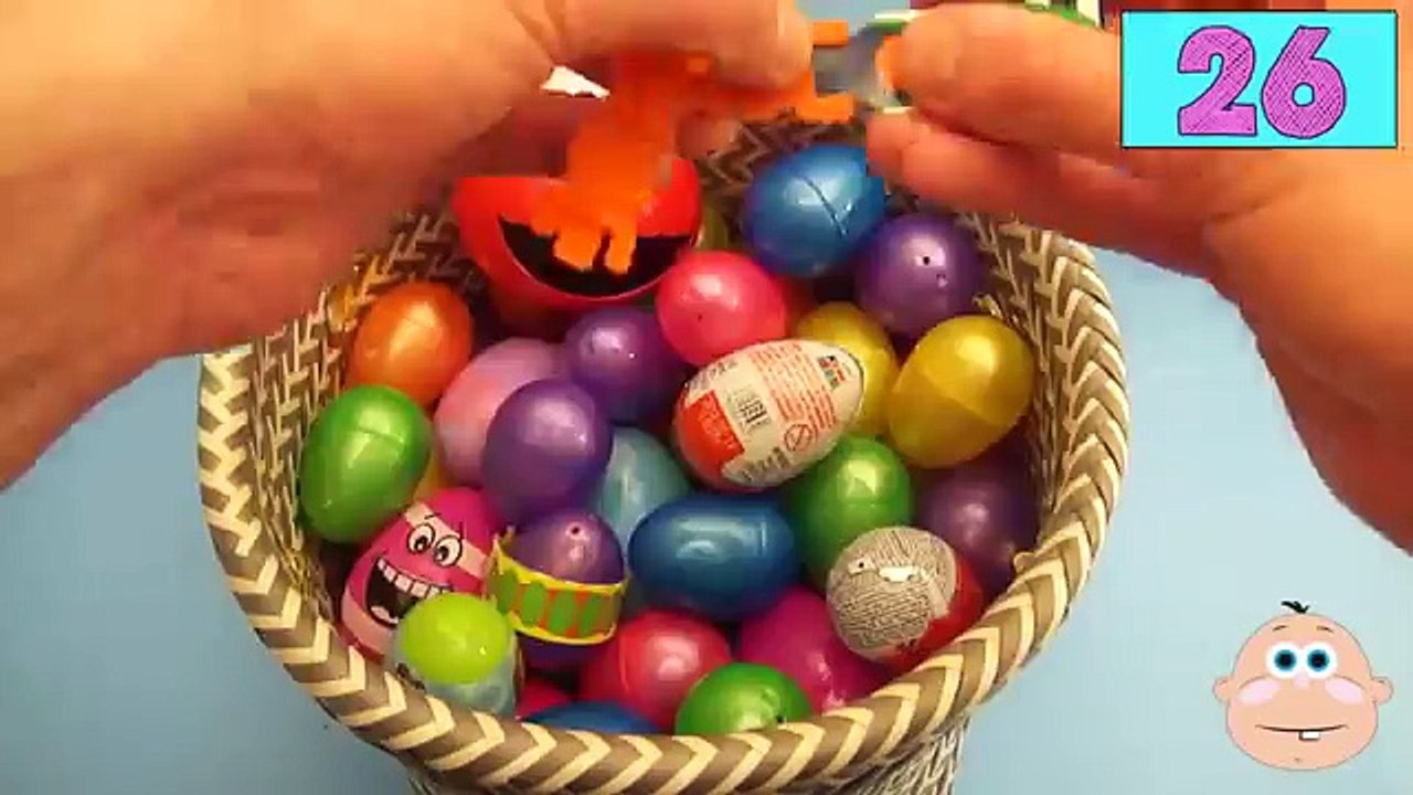 Top 3 NEW Huge 101 Surprise Egg Opening Kinder Surprise Eggs Elmo Minecraft Disney Frozen