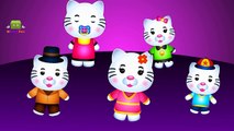 Black Cat Finger Family | Halloween Song For Kids | Kids TV