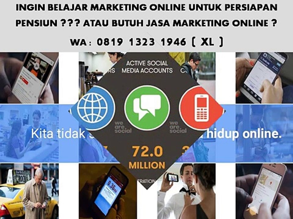 CALL 0819 1323 1946 ( XL )Sekolah Pemasaran Internet