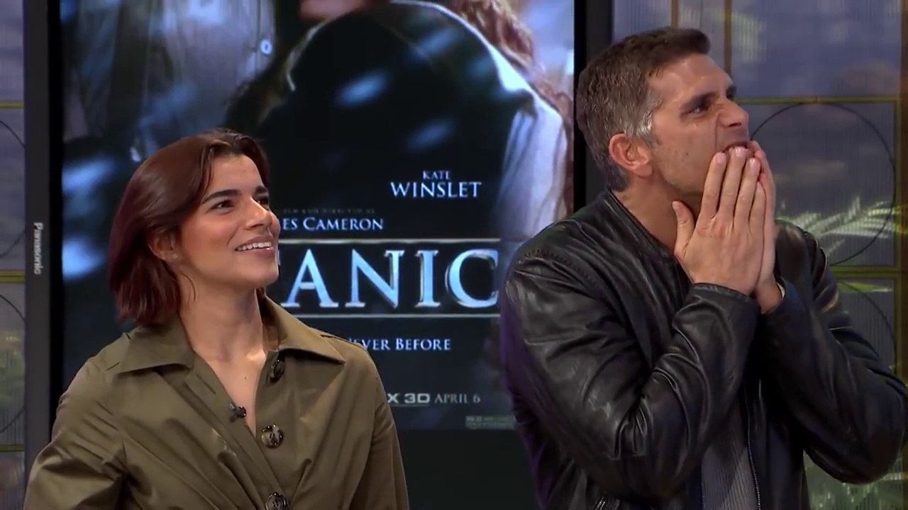 Christian Meier y Nashla Bogaert _programa 'cinescape