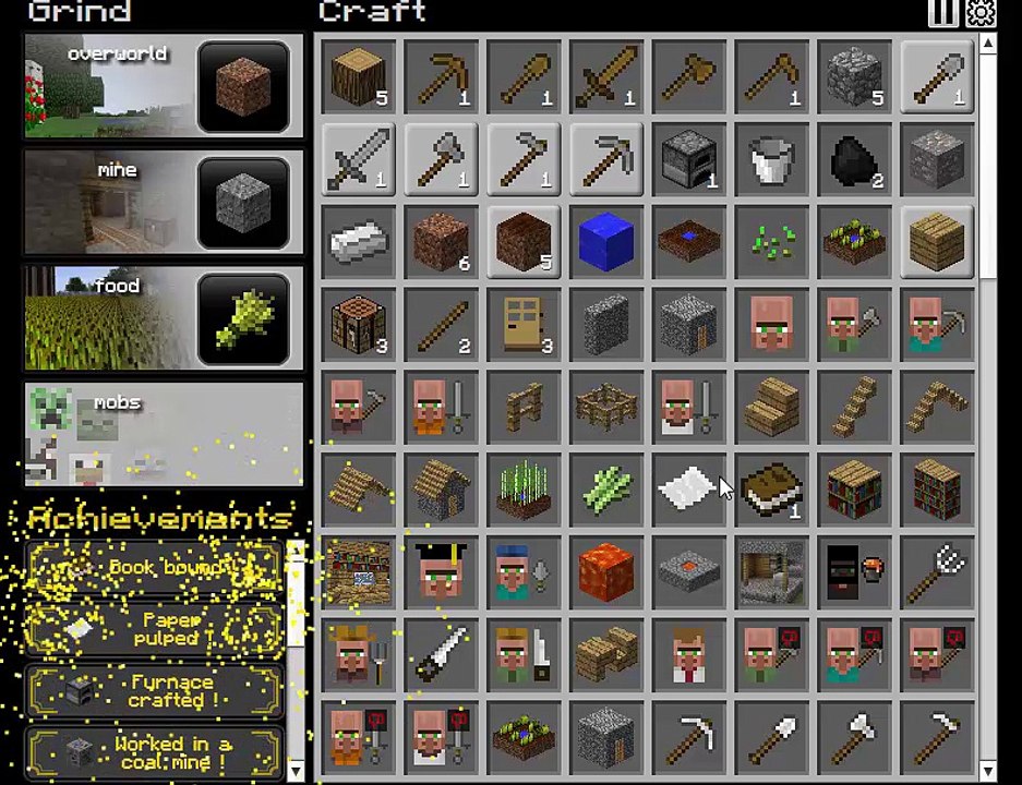 Play Minecraft Envanter, Minecraft Game