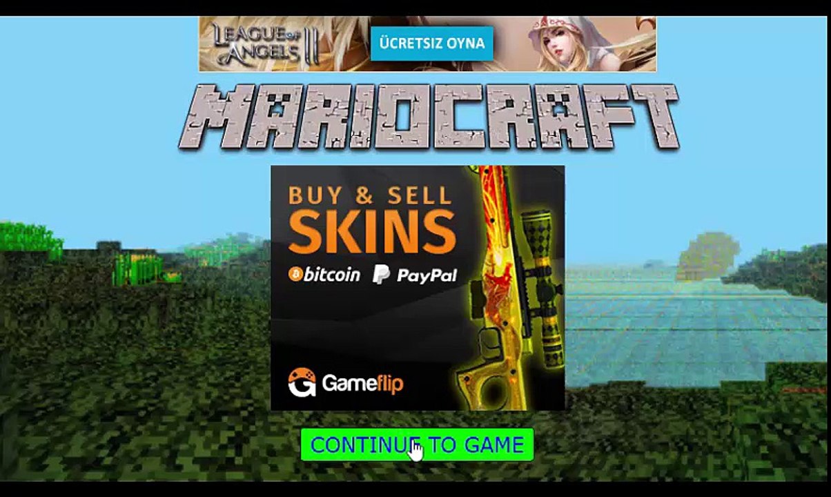 Play Minecraft Mario, Minecraft Game