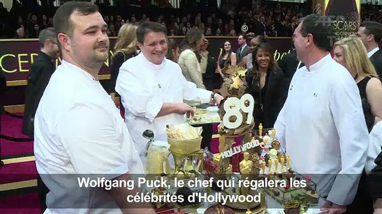 Wolfgang Puck, le chef qui régalera les célébrités d'Hollywood