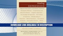 eBook Free Healing Depression: Integrated Naturopathic   Conventional  Treatments (Professional